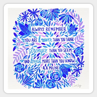 Indigo - Always Remember Sticker